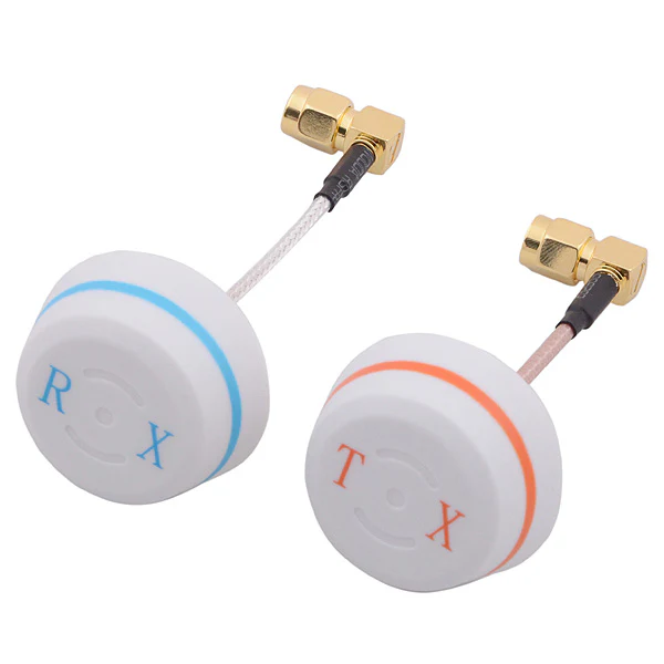 ★5.8G Right Angle SMA Male Antenna Gains FPV Aerial Photo RC Airplane (1 pair) 21045 - Image 4