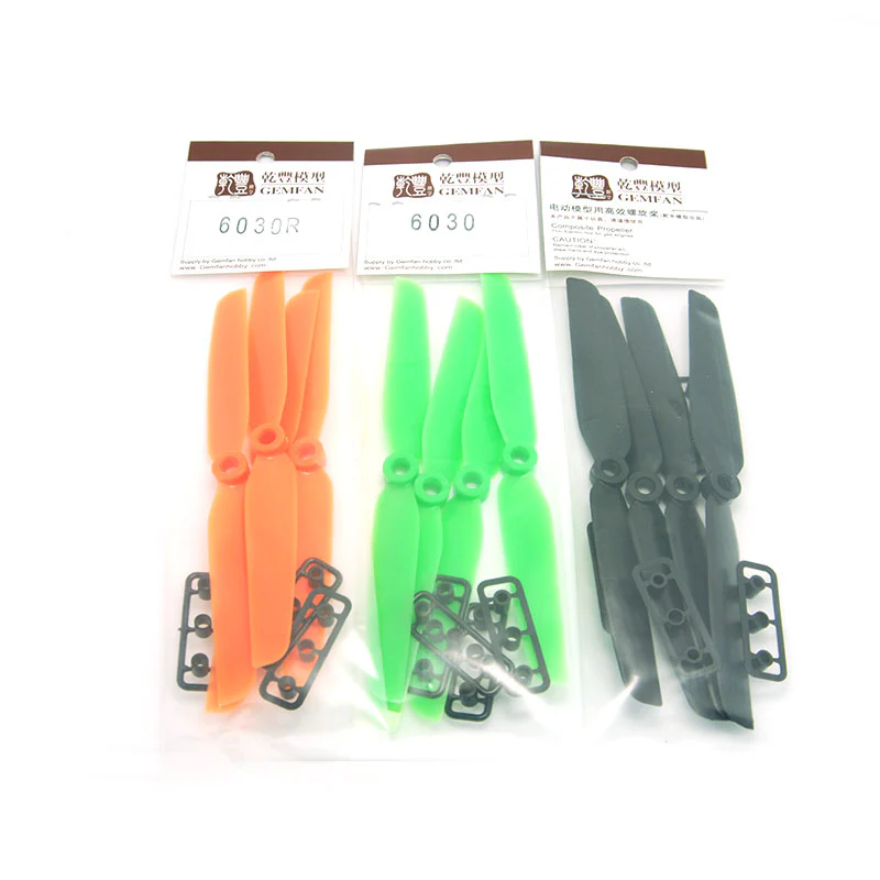 6inch 6030 Gemfan Quadcopter Prop Set - 2CW and 2CCW For FPV Racing drone - Image 4