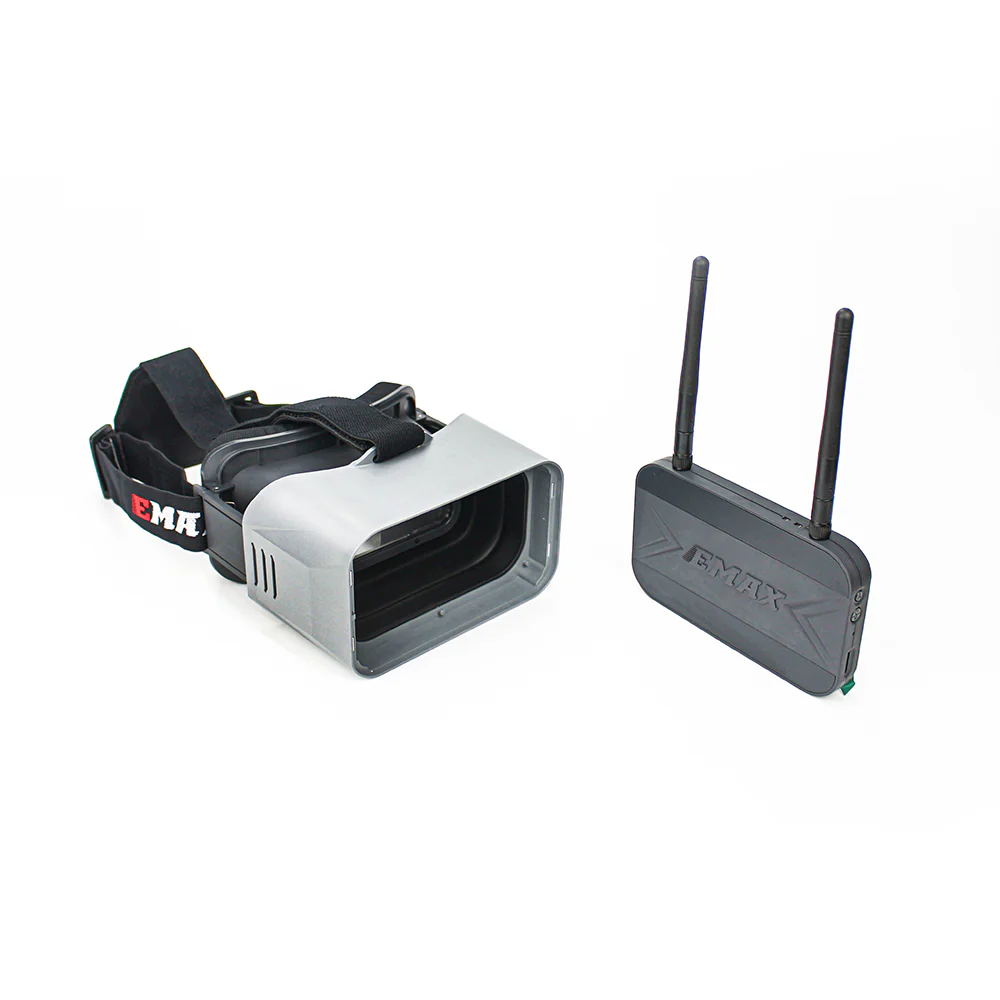 EMAX 5.8G 4.3 Inches Transporter 2 Goggle With Dual Antennas for FPV Racing Drone - Image 2