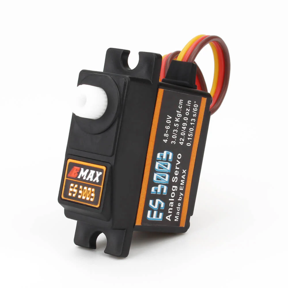 EMAX ES3003 17g 3.5kg 0.13sec 23T Plastic Gear Analog Servo For RC Airplane - Image 5