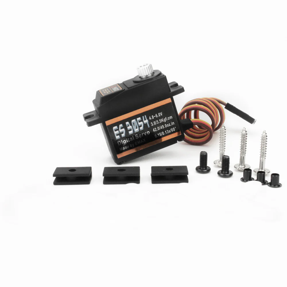 Emax ES3054 17g 3.5kg 0.13sec 23T Metal Gear Digital Servo For RC Airplane ES3154 upgrade - Image 3