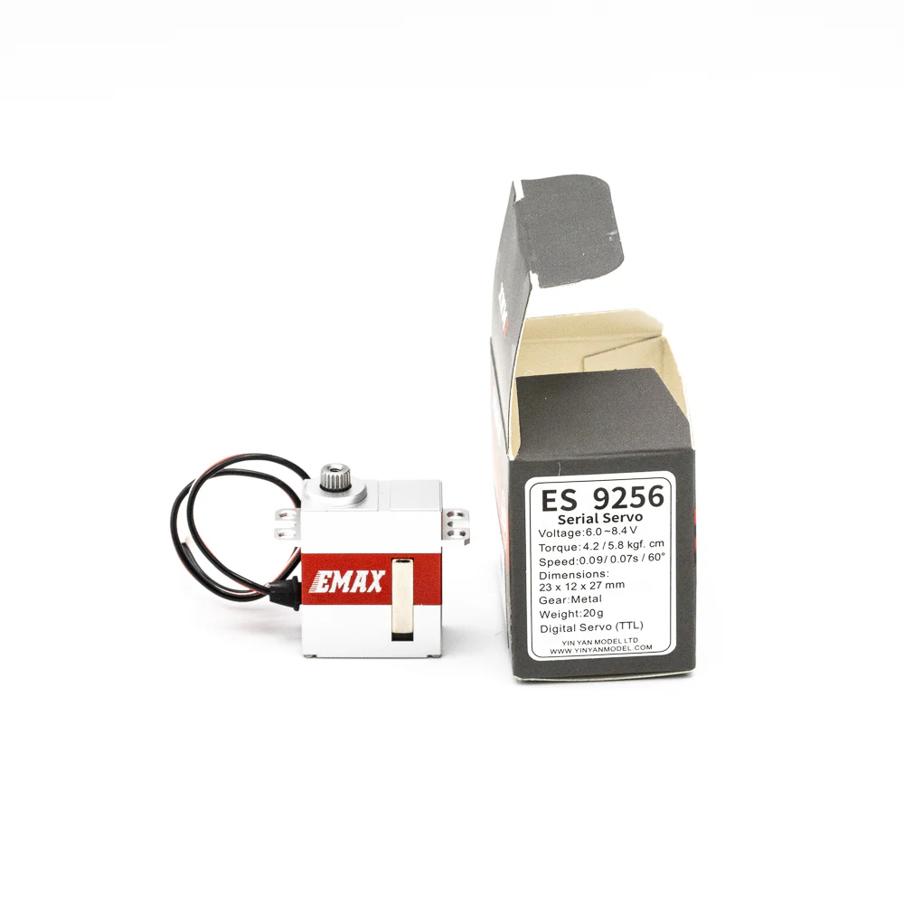 EMAX ES9256HV Digital Serial Servo Metal Gear 0.07s/60° 4.8V TTL 360° Continuous Rotation for Robot and Fixed-wing RC Model - Image 6