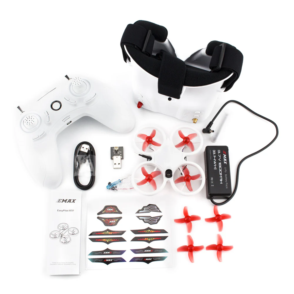 Emax EZ Pilot Beginner Indoor FPV Racing Drone With 600TVL CMOS Camera 37CH 25mW RC Quadcopter RTF - One Battery - Image 7