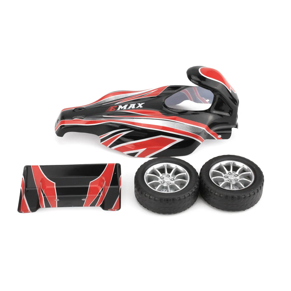 Emax Interceptor FPV RC Car Spare Part D - Shell + Wheels Kit - Image 3