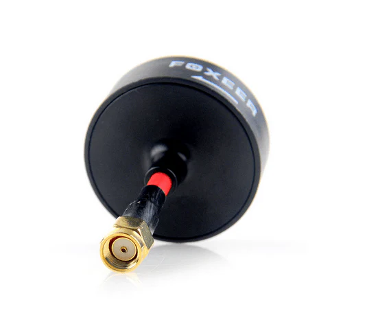 ★Foxeer 5.8G RP-SMA Male LHCP FPV Antenna Red Black - Image 3