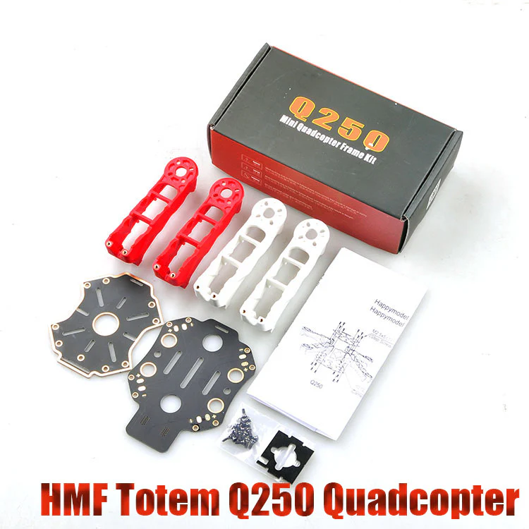 ★HMF Totem Q250 250mm 4-Axis Quadcopter Frame Kit FPV drone DIY - Image 2