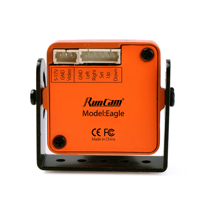 ★RunCam Eagle 800TVL Global WDR FOV 130 4:3 16:9 FPV Camera 5-22 VDC Orange - Image 5