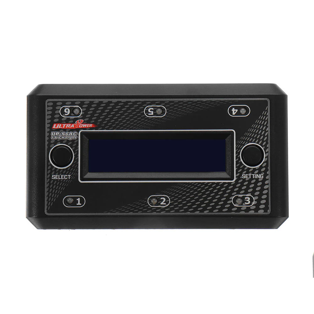 Ultra Power UP-S6AC 6x4.35W 1S AC-DC LiPO-LiHV Battery Charger With Micro MX MCPX JST - Image 3